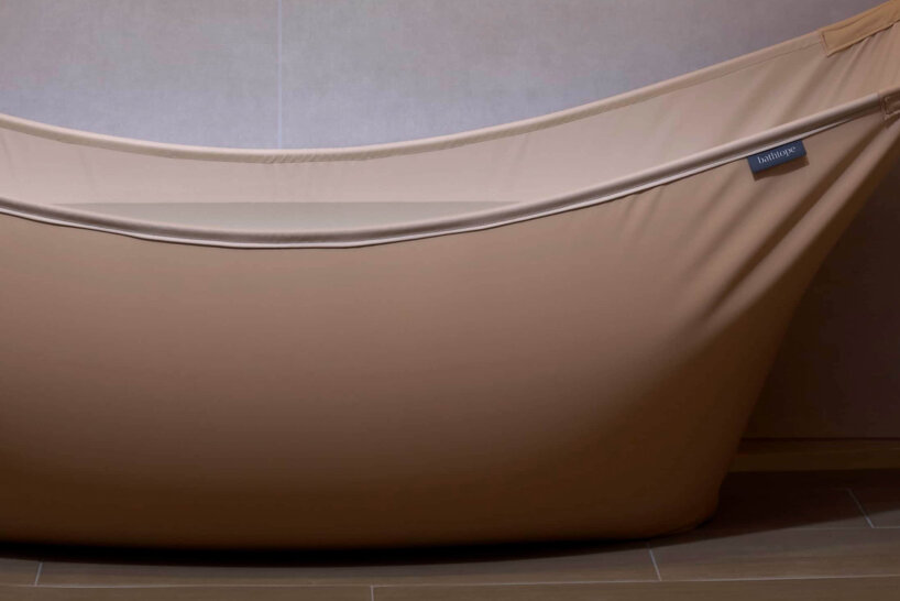 bathtope removable fabric bathtub