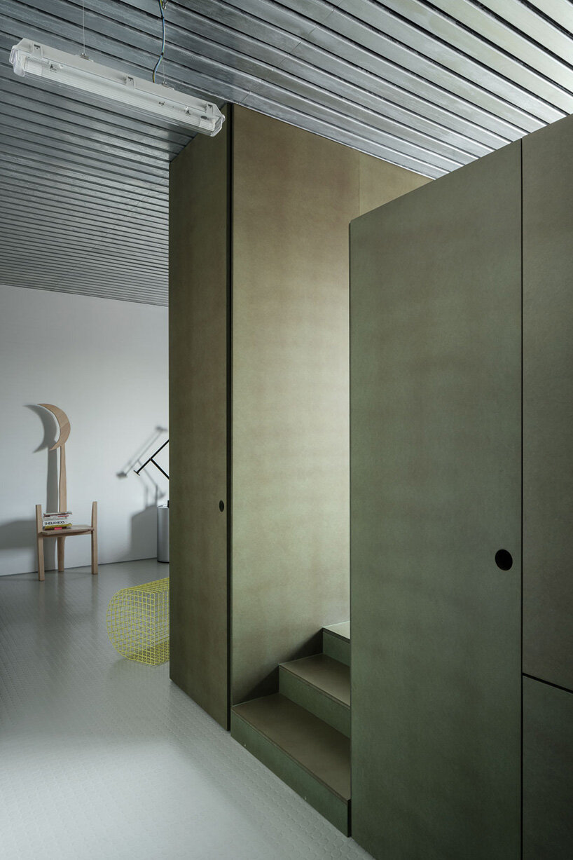 HANGHAR revisits the original apartment layout, stripping it back to introduce this space 