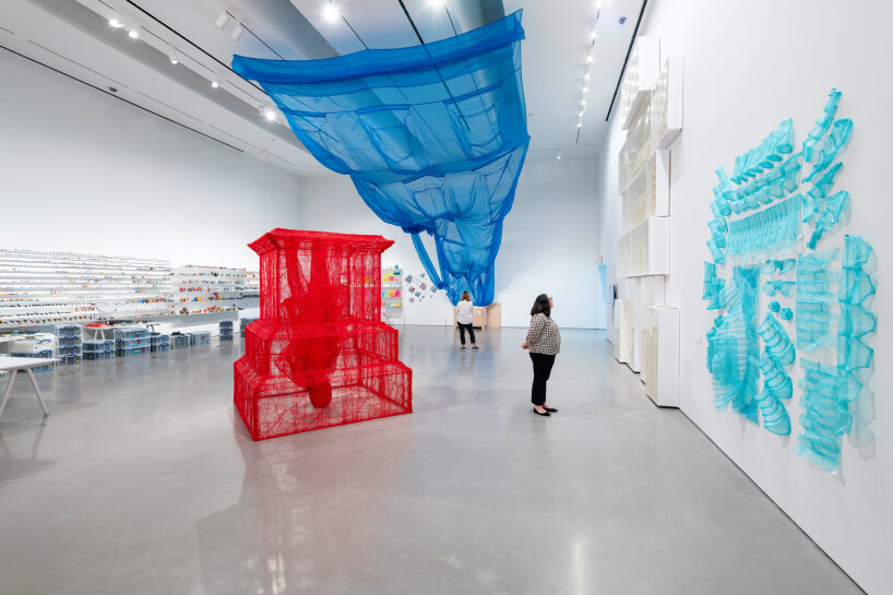 exhibition view of Do Ho Suh: In Process | all exhibition photos by Anthony Rathbun