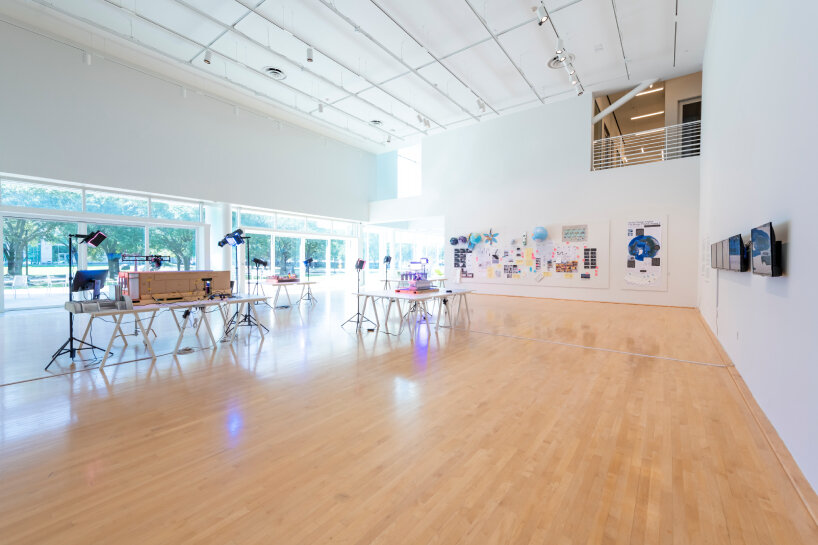 view inside the Moody Center for the Arts