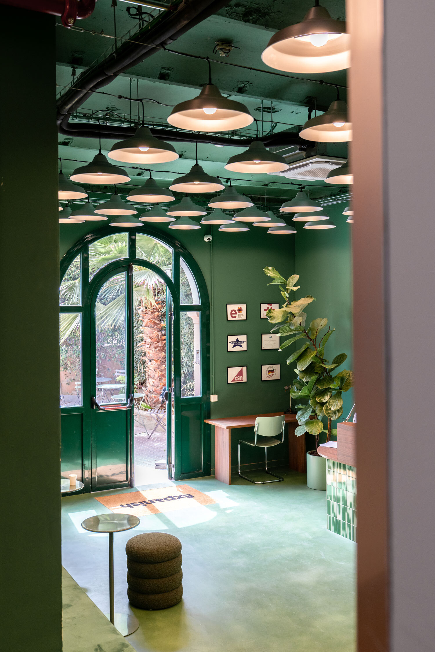 the restoration of Expanish school balances functionality with aesthetics, respecting both past and future