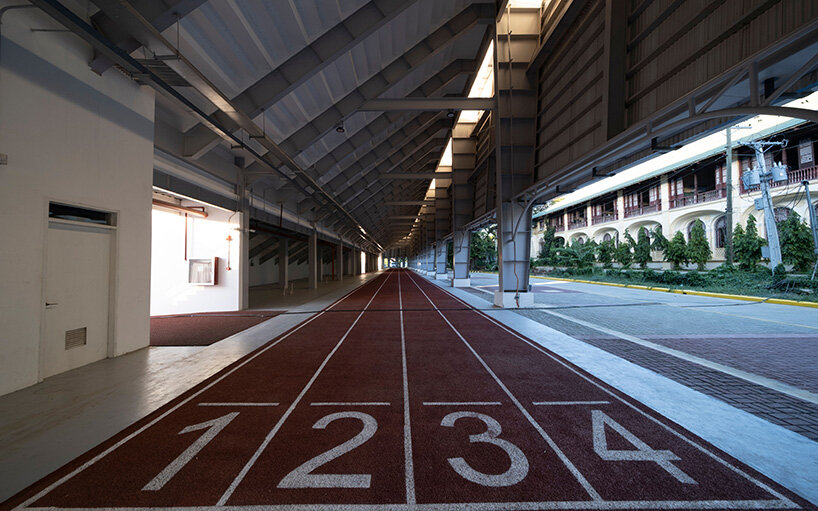 Ferdinand E. Marcos Stadium doubles as a public park