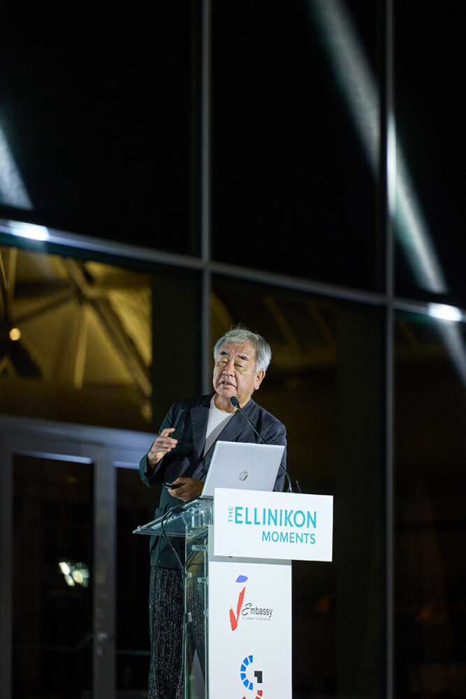 the architect explained how his architecture connects with the natural world | image courtesy of Lamda Development