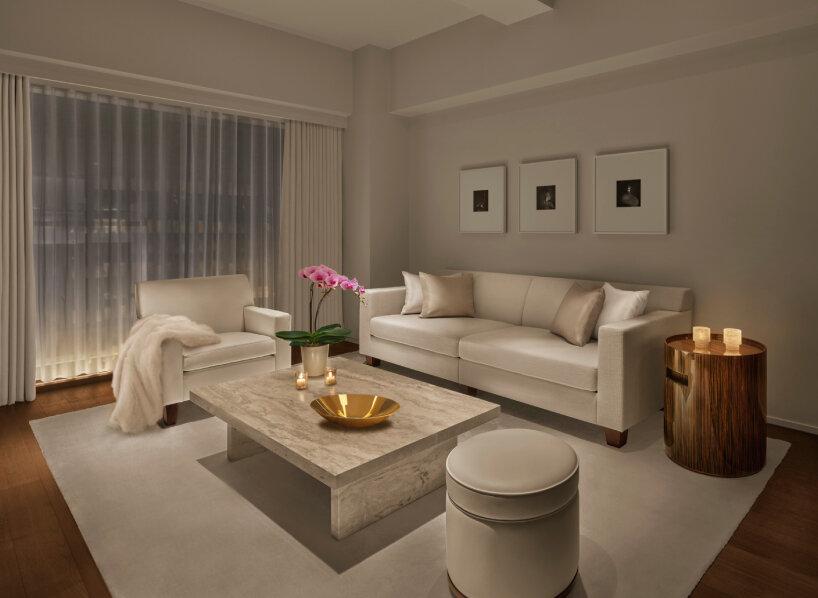 view of the Premier Suite's living room