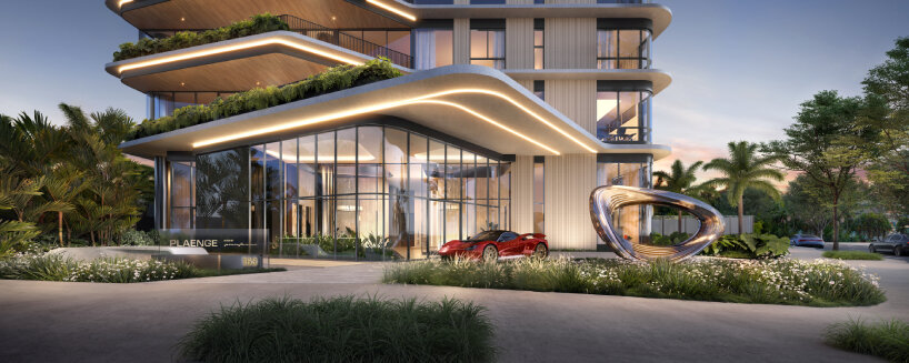 Maringá Tower in Brazil, etrance view