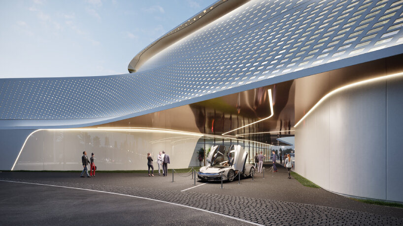 Concours Club Events Campus, entrance view