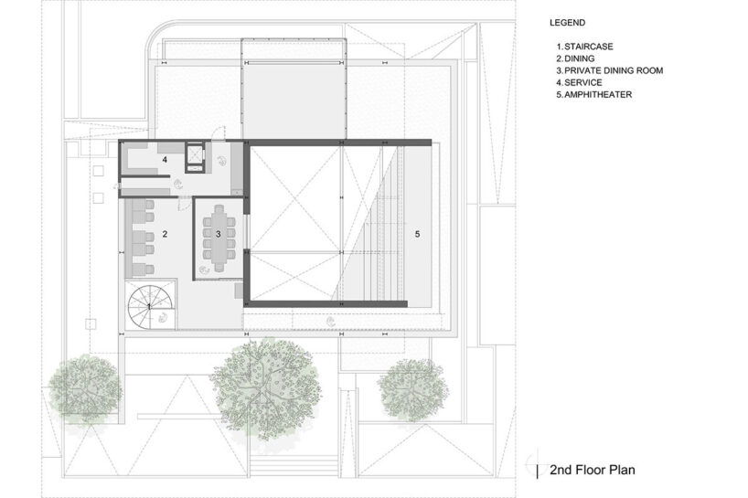second floor plan