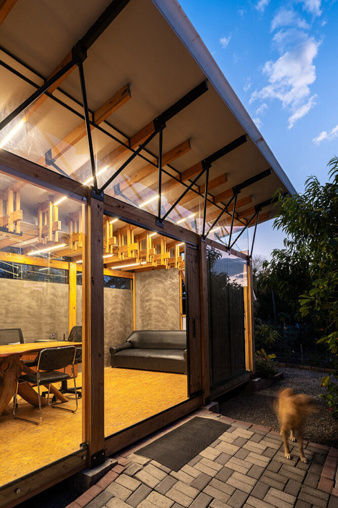 and natural light to shapes the interior experience