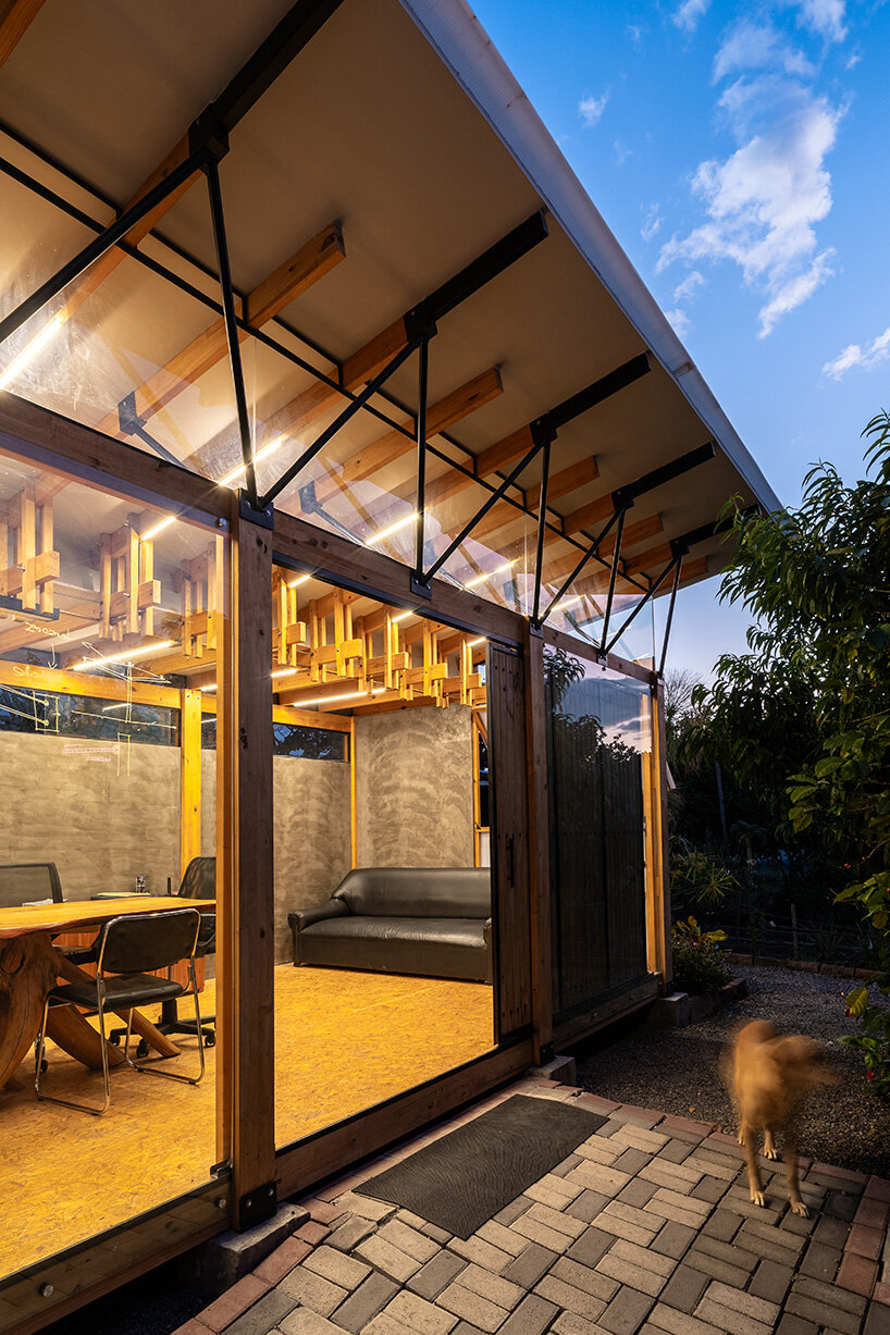 and natural light to shapes the interior experience