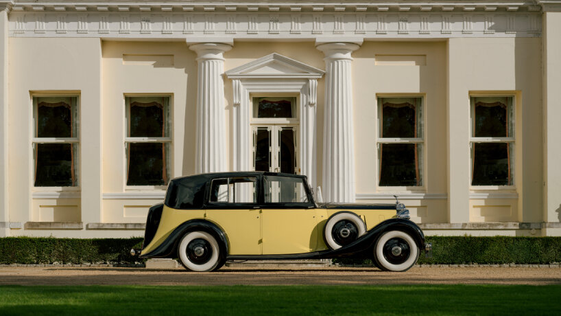 the 1937 Phantom III Sedanca de Ville motor car featured in the 1964 Goldfinger movie