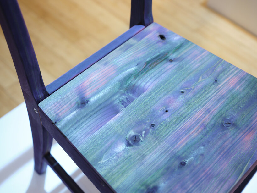 saki takeshita wooden chairs