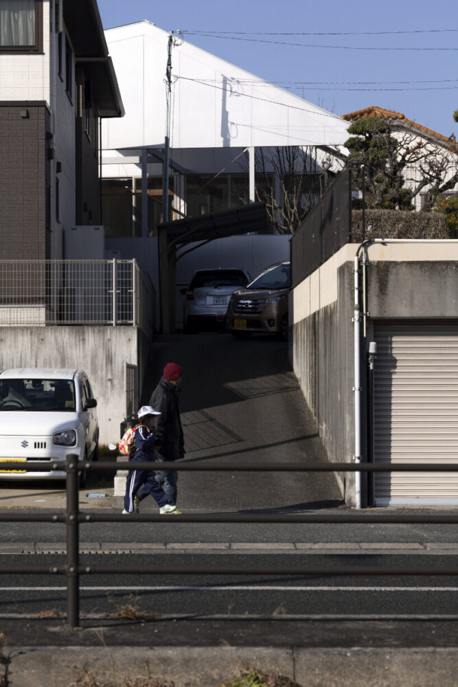 set on a small site of less than 200 square meters