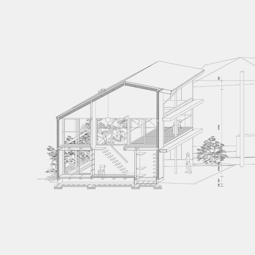 cross section perspective by GOYA SCHRÖDER & associates