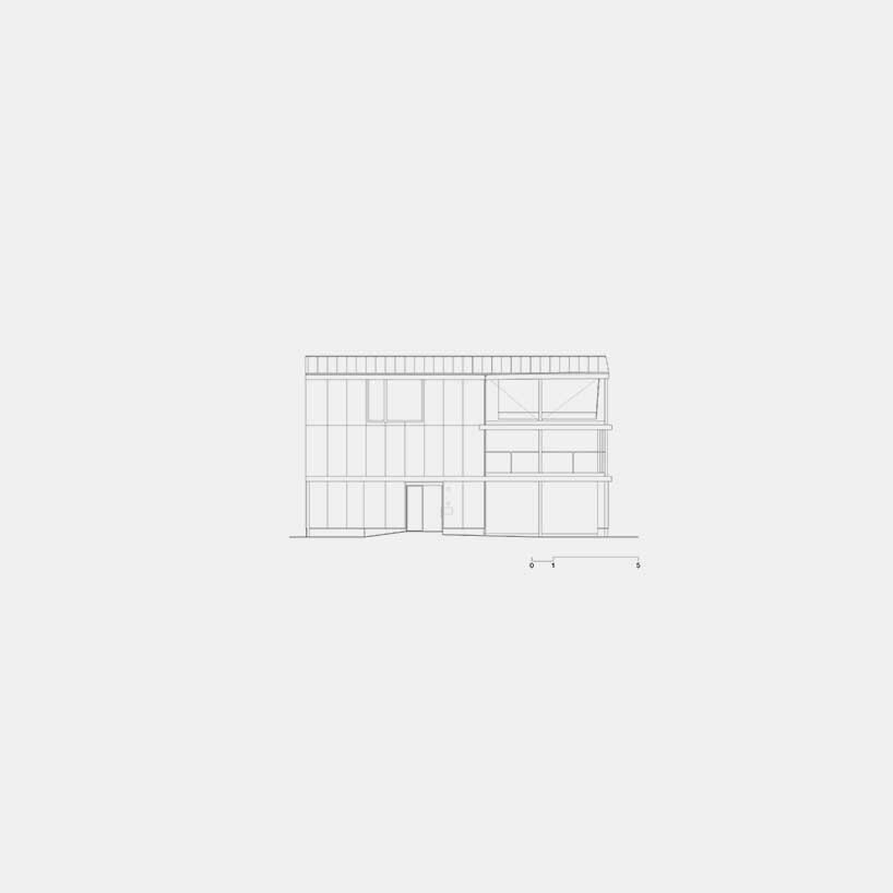 south elevation by GOYA SCHRÖDER & associates
