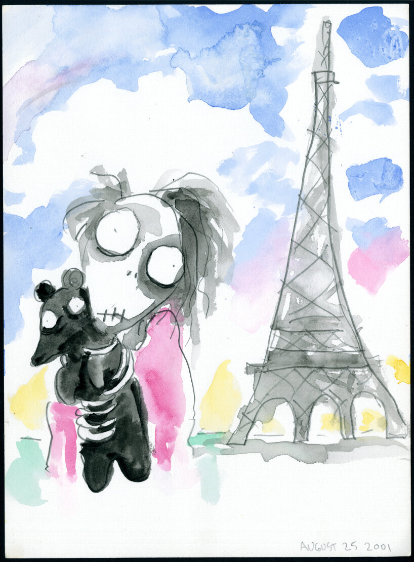 Untitled (Teddy Bear in Paris), 2001. Private Collection