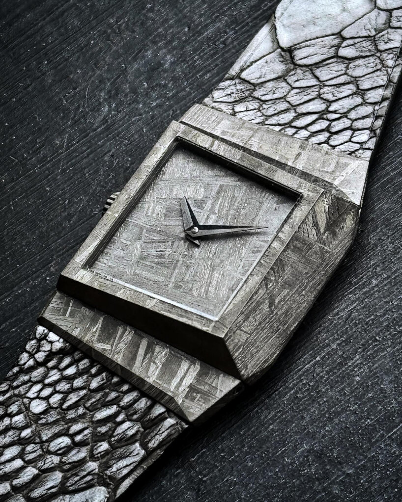 b/1m watch meteorite brutalist