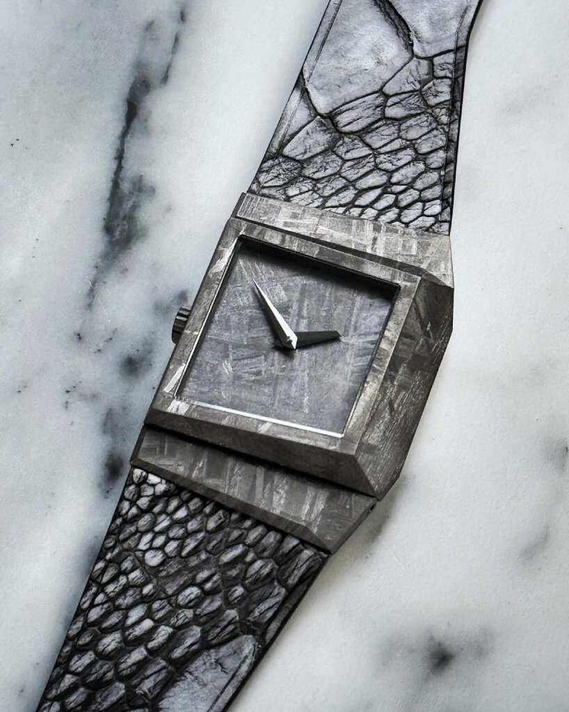 b/1m watch meteorite brutalist