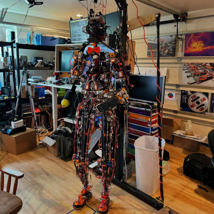 view of Kind Humanoid's robot 