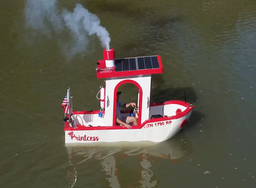 3D printed steamboat