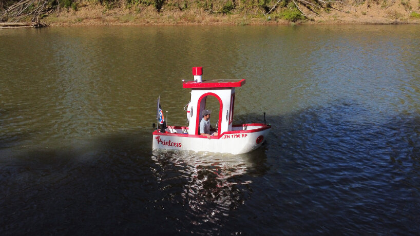 3D printed steamboat
