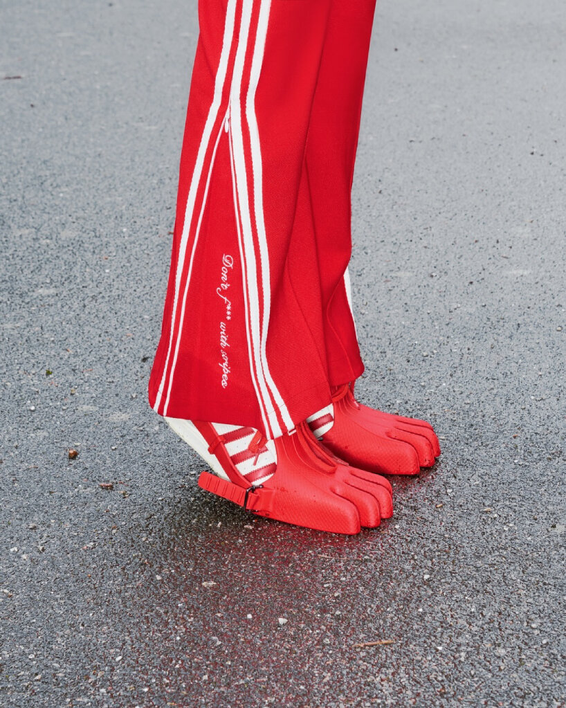 users can still jog or run while wearing the rubber toes