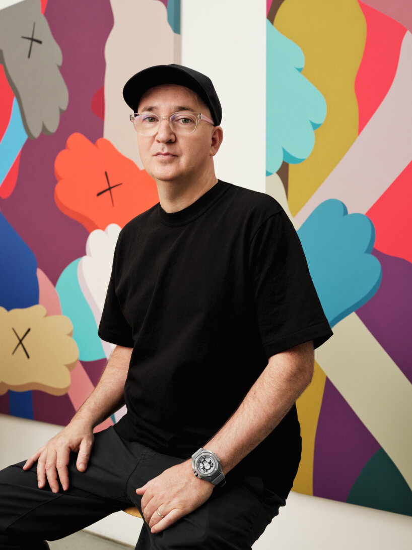 portrait of KAWS, the artist name of Brian Donnelly