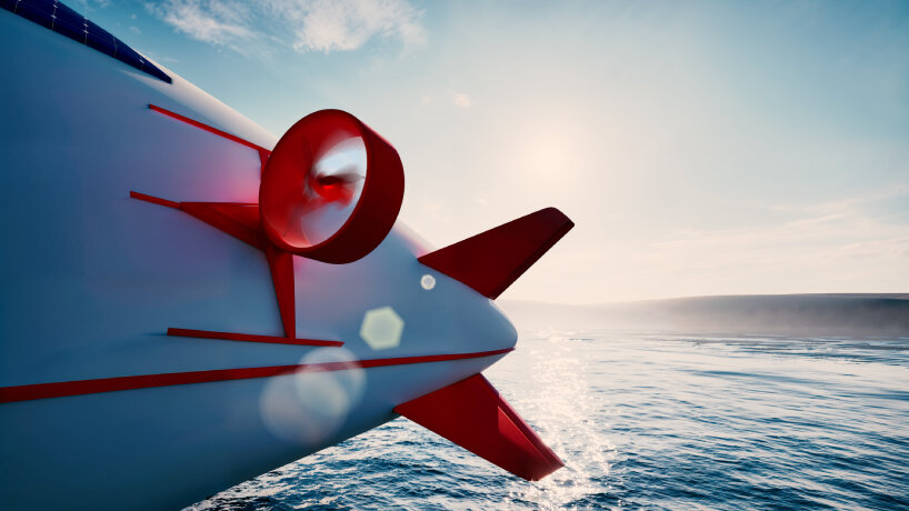 propellers of the hybrid airship Air Cube