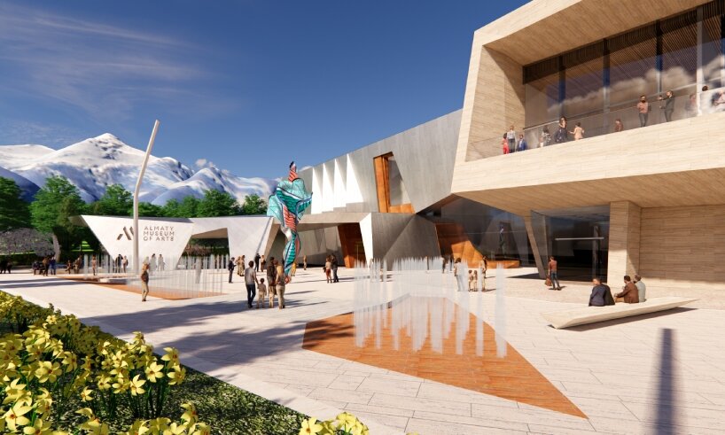 chapman taylor presents central asia's first contemporary arts museum in almaty, kazakhstan