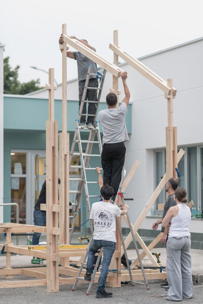 hosted by CESUGA School of Architecture, the workshop explored wood as a sustainable material