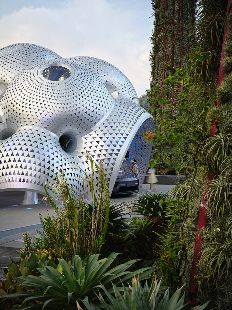 set in Singapore’s Gardens by the Bay