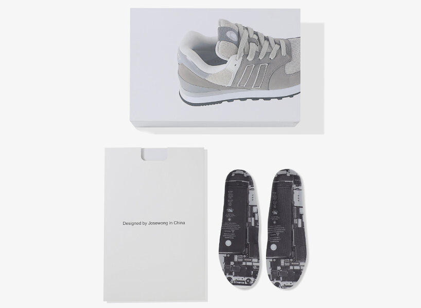 Josewong plants the company’s A5 processor inside the soles (yes, they’re printed)