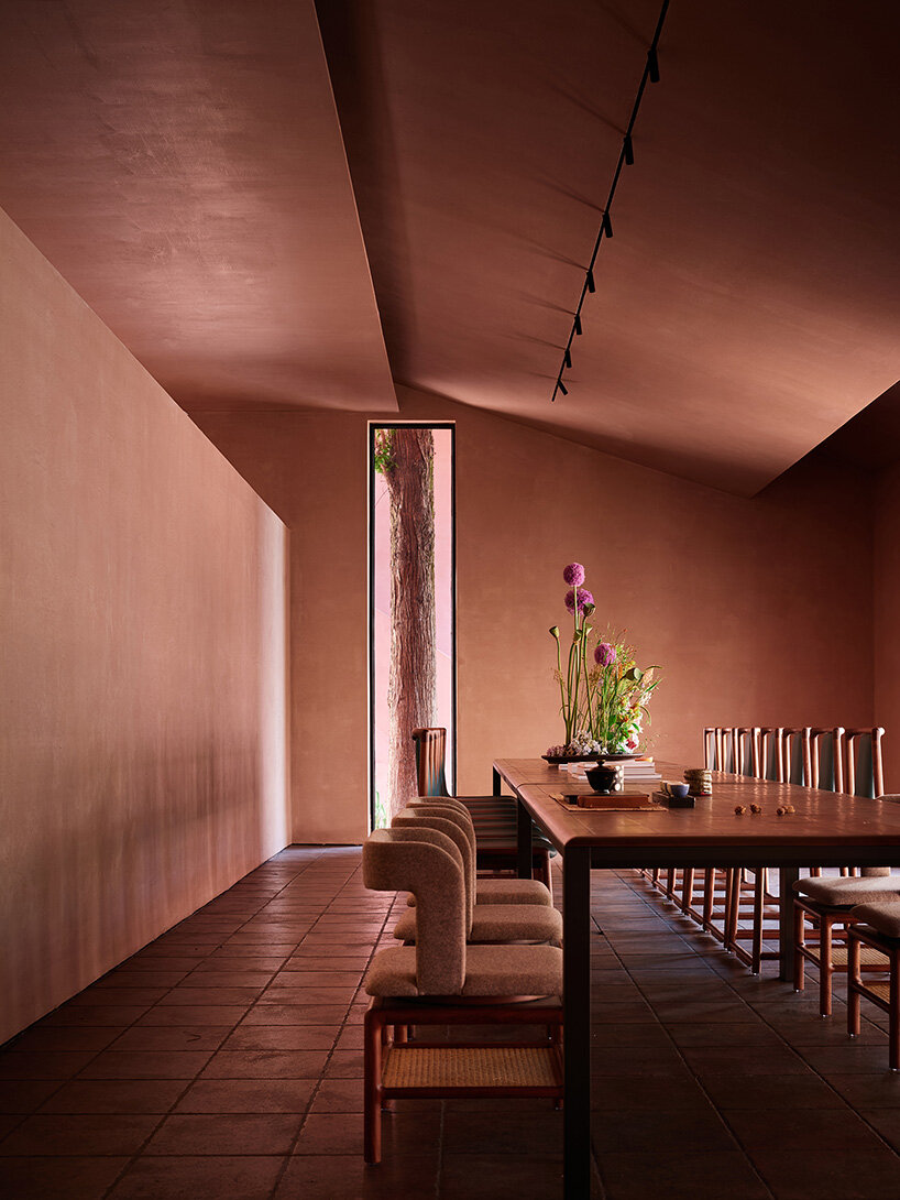 recurring square motifs that play with light and shadow