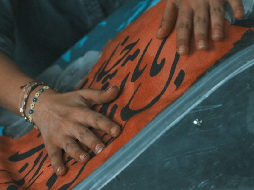 each chair in this project becomes a functional object infused with a narrative | image by Alexander Smith