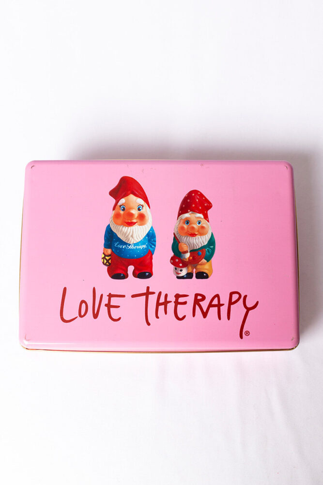 tin box Love Therapy, courtesy of Love Therapy archive