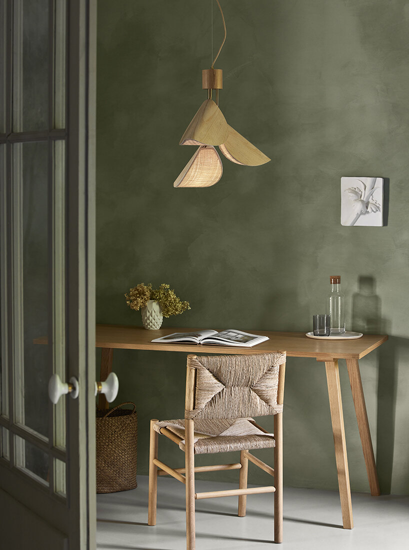 forestier and jette scheib transform elegance of lilly petals into organic lighting forms - 5
