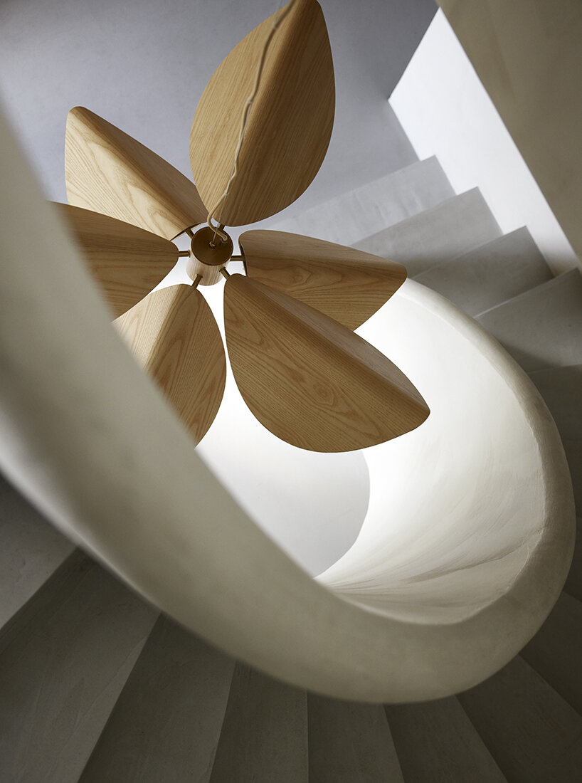 forestier and jette scheib transform elegance of lilly petals into organic lighting forms - 4