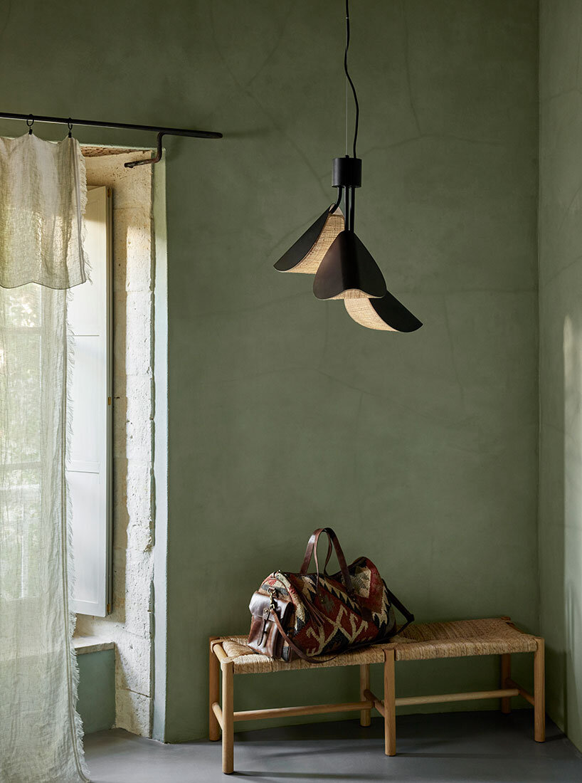 forestier and jette scheib transform elegance of lilly petals into organic lighting forms - 3