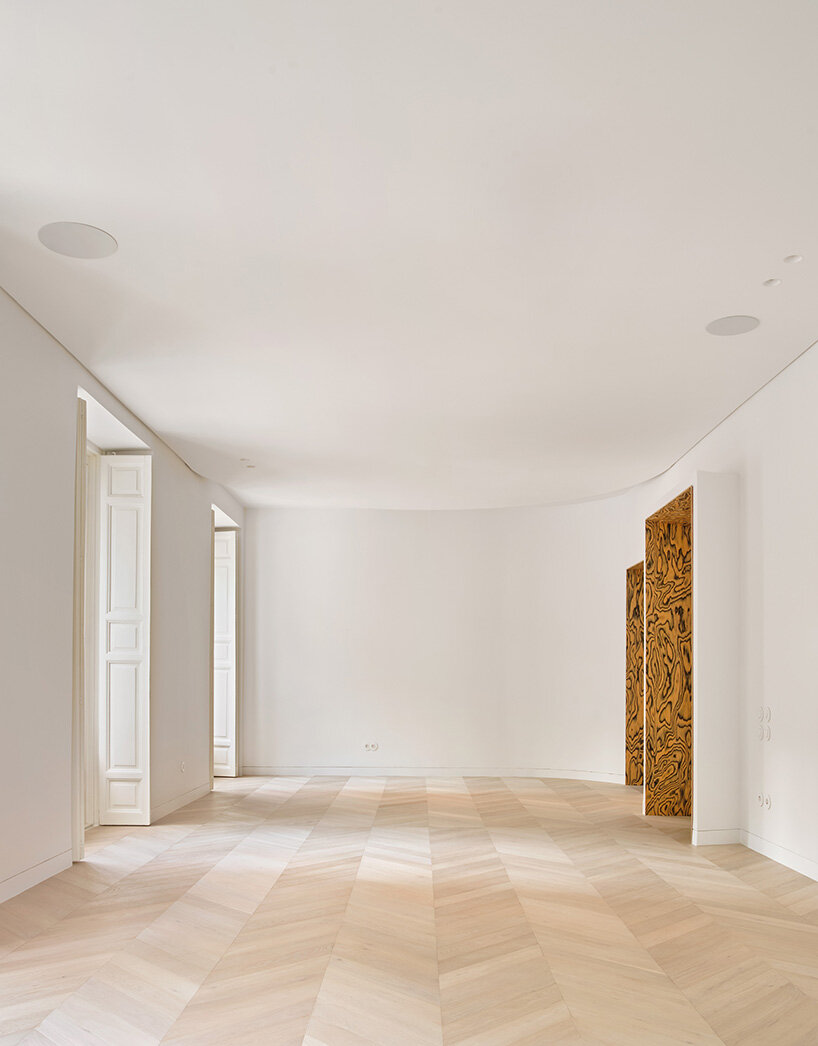 the renovation offers a renewed spatial experience