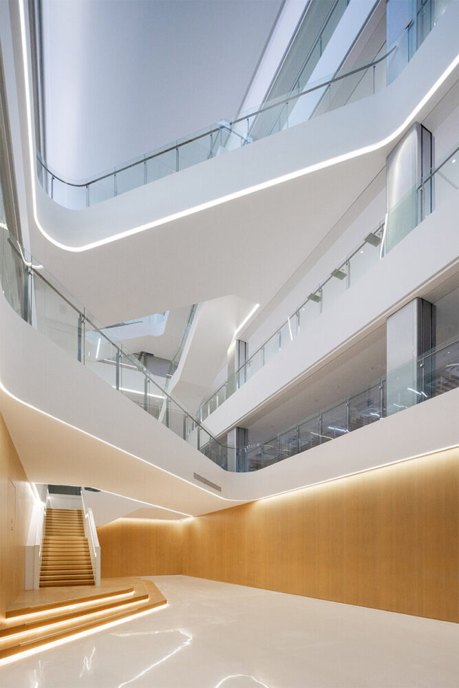 sculptural staircase