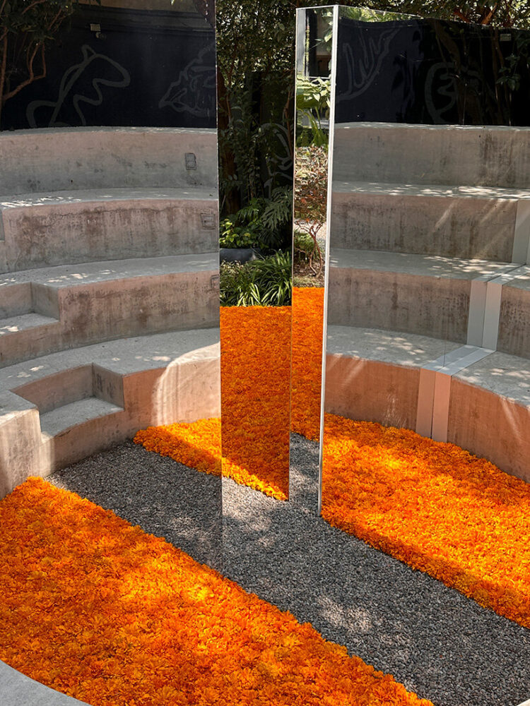 a mosaic of memories that keeps expanding as visitors add to it