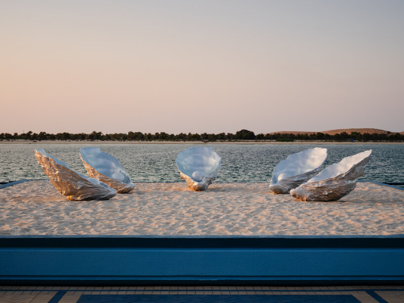 submerged pavilions & kinetic sculptures: new meeting points at abu dhabi public art biennial