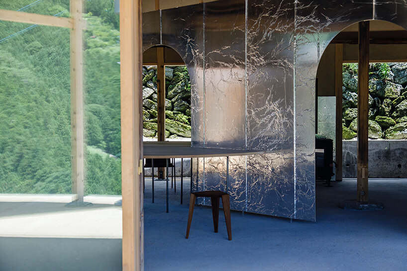 the site lies deep in Kamiyama, accessible by a small road from the national highway