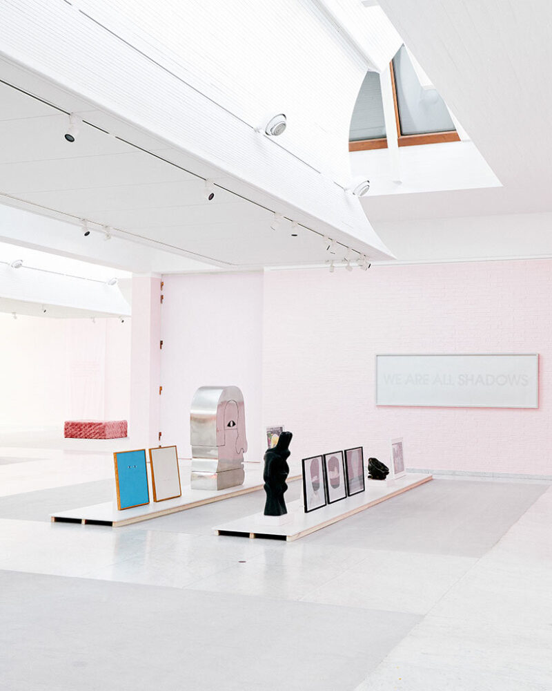 known for her distinctive color palette, the designer describes pink as both a personal and practical choice