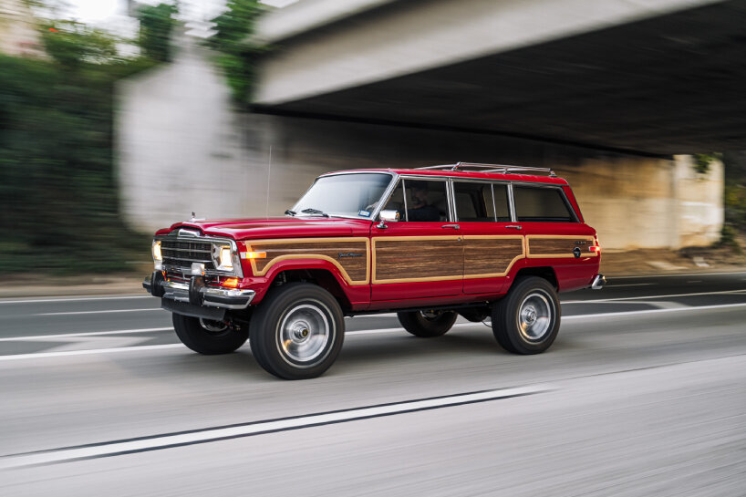 Vigilante says that the backbone of their 1988 Jeep Grand Wagoneer begins with the developed chassis