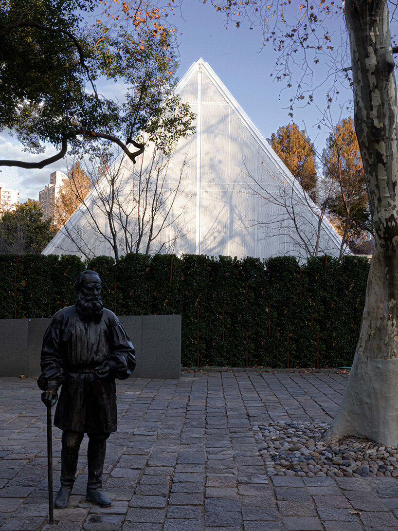 situated south of the Lu Xun Memorial Museum