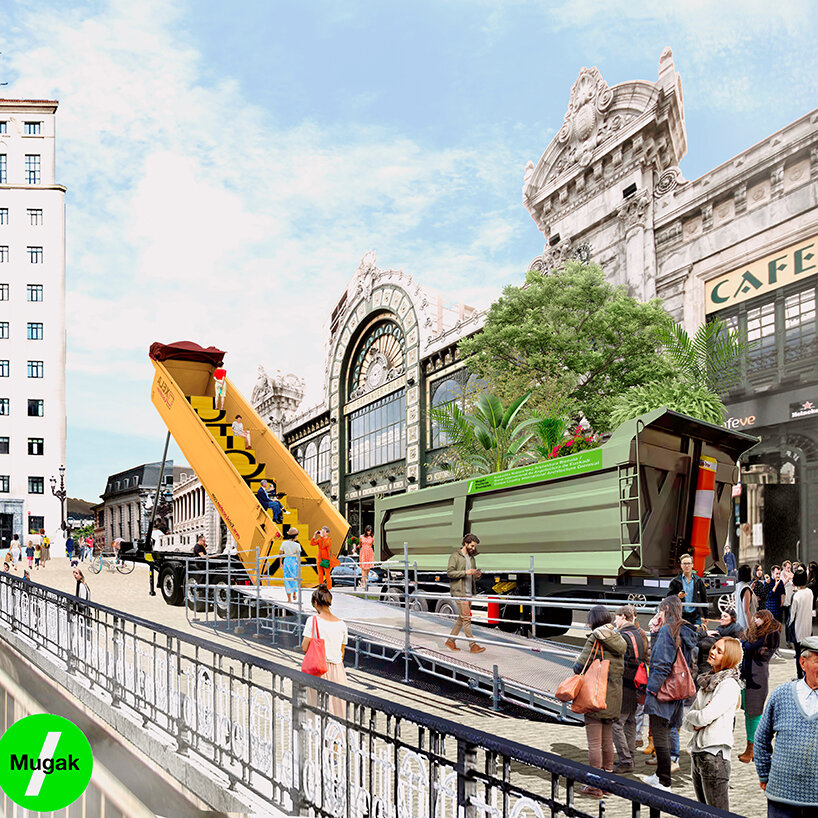 honorable mention for Bilbao: Garden on the Way