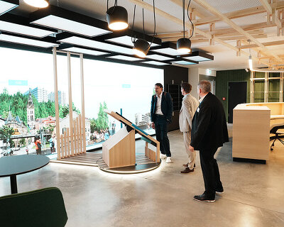 ASB glassfloor surfaces light up clean energy path with interactive LED tech in stuttgart