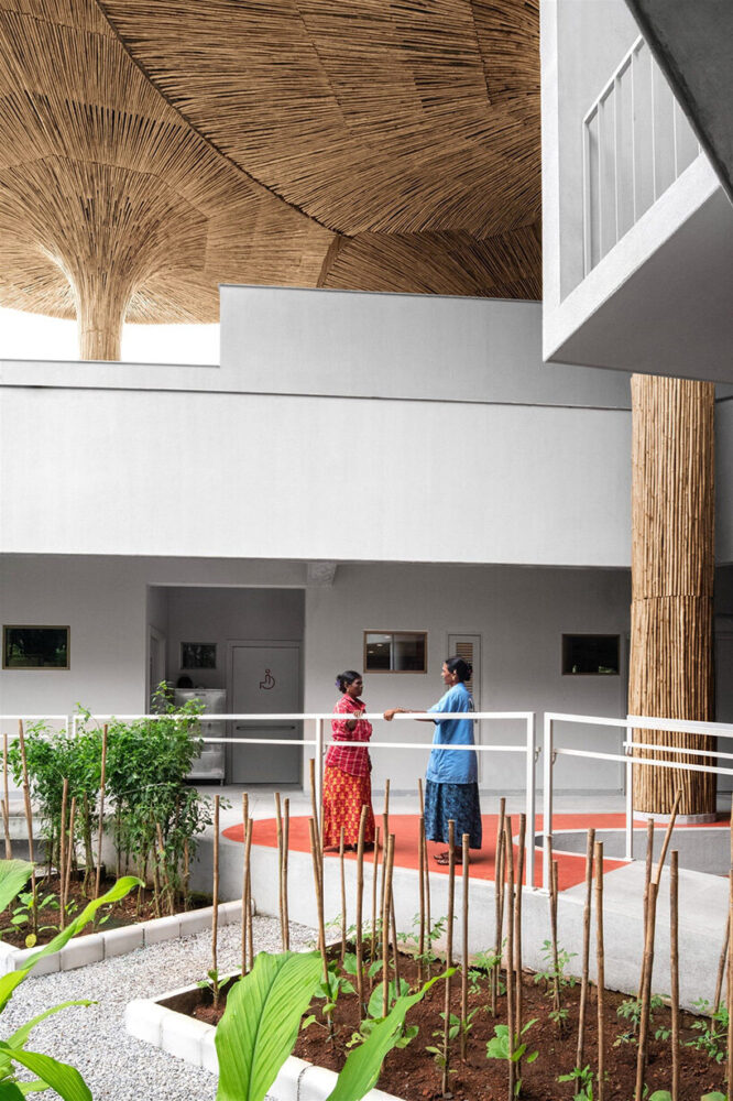 landscape was planned as a productive layer that would foster ownership