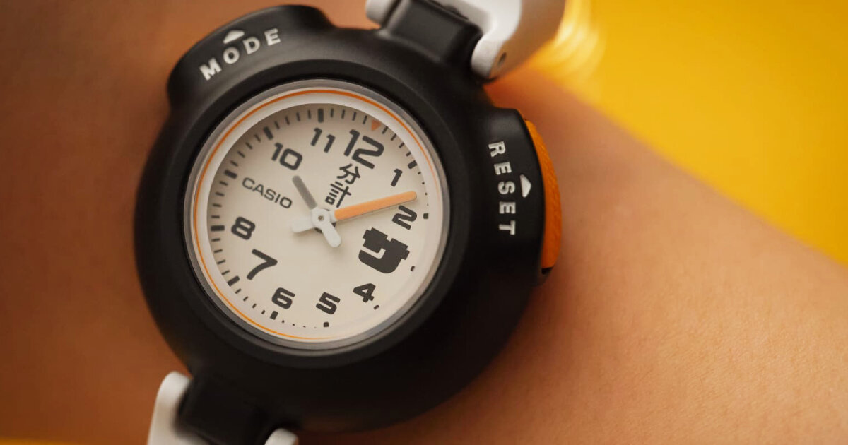 casio creates sauna watch that doesn't get hot using resin