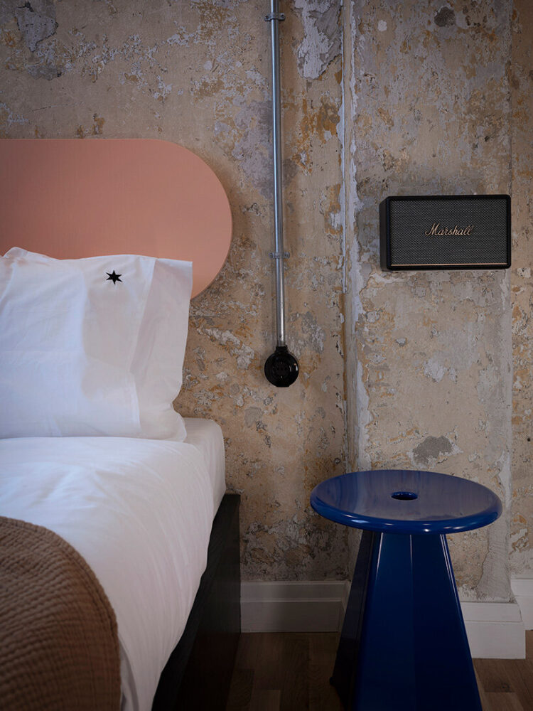 pops of color add to the neutral base of the rooms